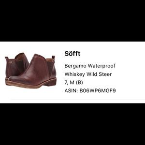 SÖFFT Bergamo Water resistant Chelsea bootie
